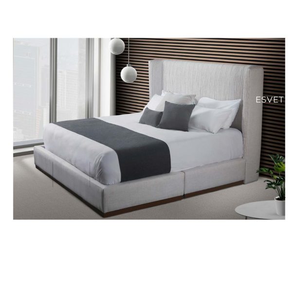 CAMA ESVET KS TAPIZ IVORY