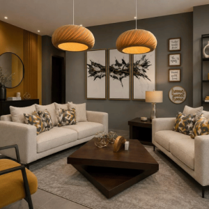 Sala Ivy 3-2 en Color Journey Beige | Muebles Sólidos y Contemporáneos